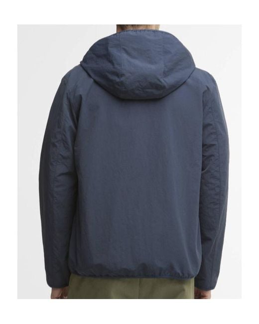 Barbour Blue Kemble Reversible Jacket for men