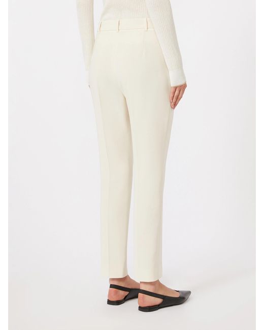 Max Mara White Studio Jerta Pressed Crease Pants
