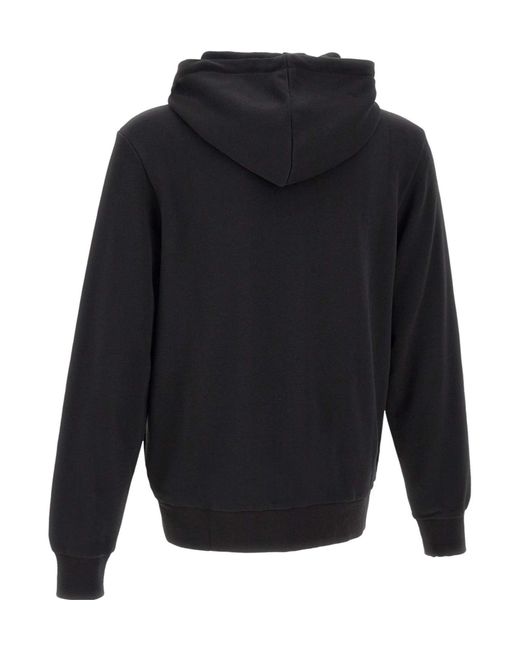 Sun 68 Blue Zip-Up Logo Hoodie for men