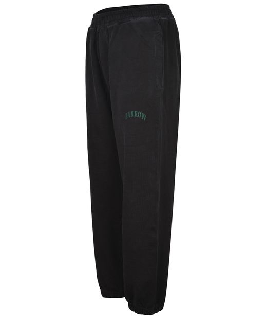 Barrow Black Elastic Waistband Pants