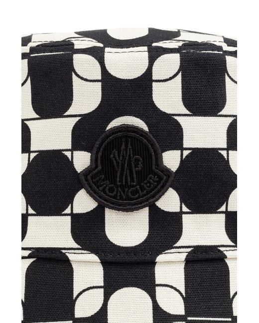 Moncler White Reversible Bucket Hat
