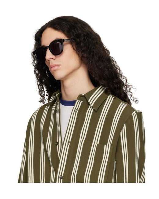 A.P.C. Metallic Les Lou Full-Rim Sunglasses for men