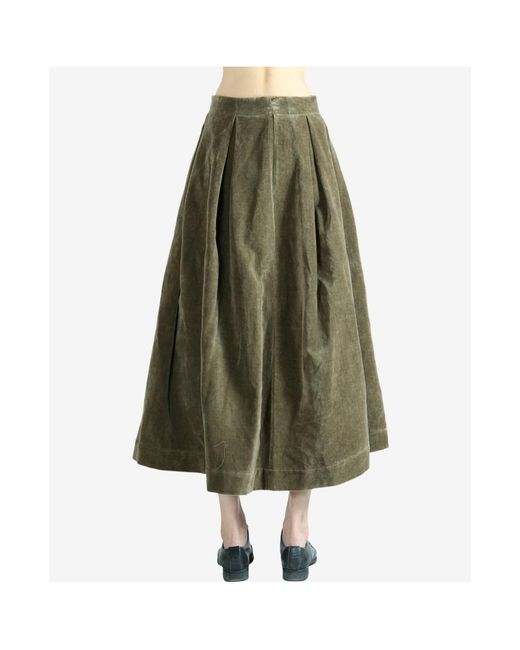 Uma Wang Green Gomes Skirt