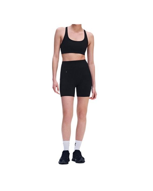 On Shoes Black Studio Strappy Performance Bra