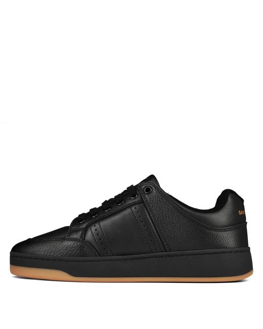 Saint Laurent Black Simple And Casual Shoes for men