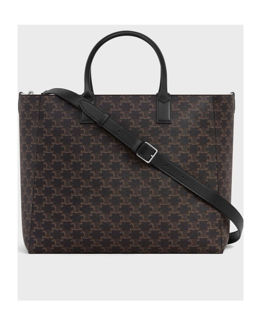 Céline Black Large Cabas for men