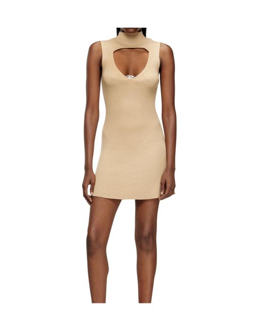 DIESEL Natural M-Oloni Mini Dress