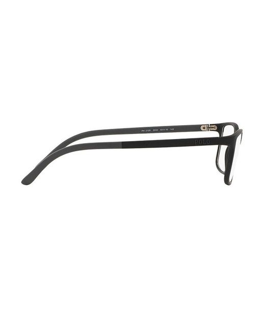 Polo Ralph Lauren White Eyewear Rectangular Frame Glasses for men