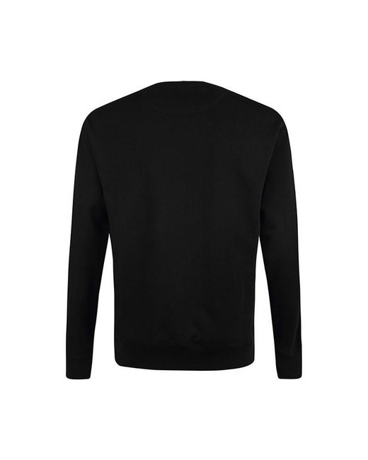 Versus  Black Logo Details Sweater for men