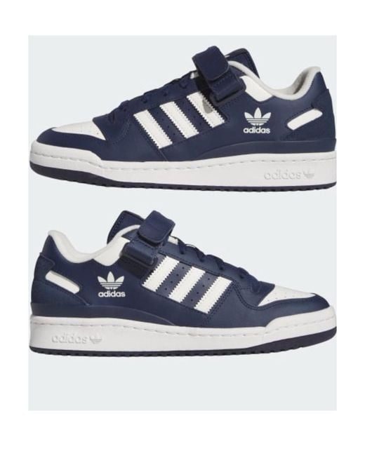 Adidas Originals Blue Sneaker Forum Low for men
