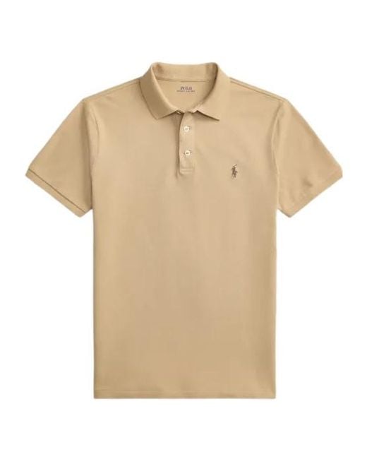Polo Ralph Lauren Natural Logo Polo Shirt for men