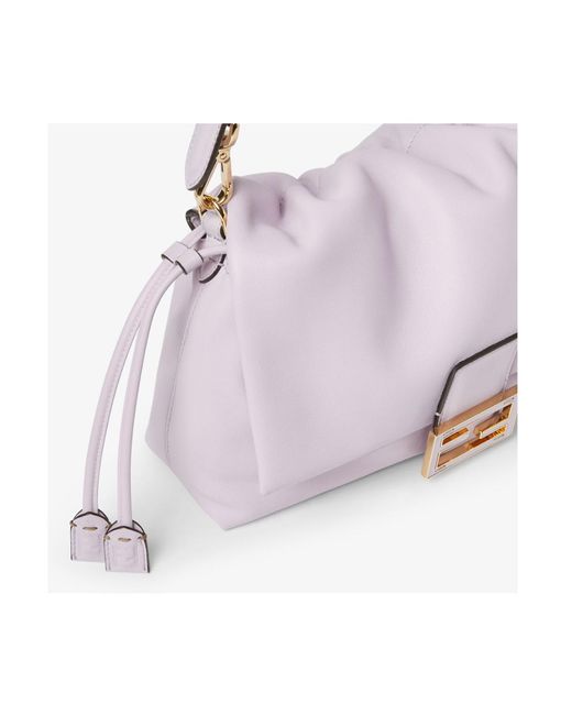Fendi Pink Baguette Soft Medium
