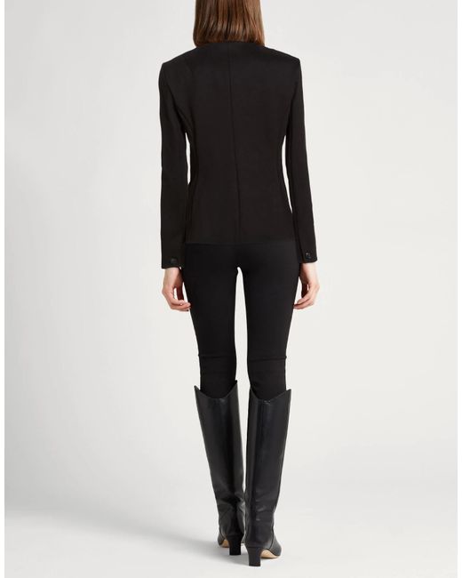 Rag & Bone Black Simple Long Sleeve Blazer