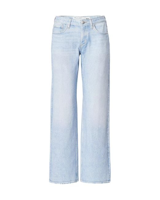 Rag & Bone Blue Belt-Loop Jeans