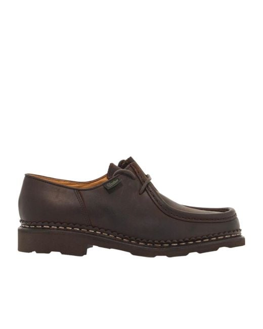 Paraboot Brown Michael Lace Shoes