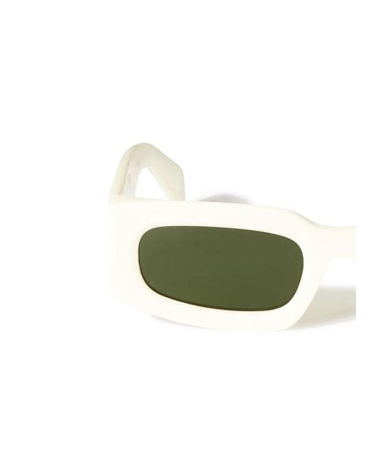 Off-White c/o Virgil Abloh Green Cary Sunglasses
