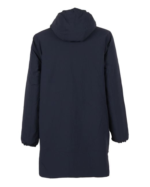 K-Way Blue Jacob St Warm Reversible Jacket for men