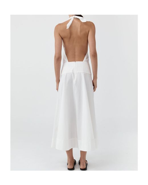 St. Agni White Sleeveless Dress
