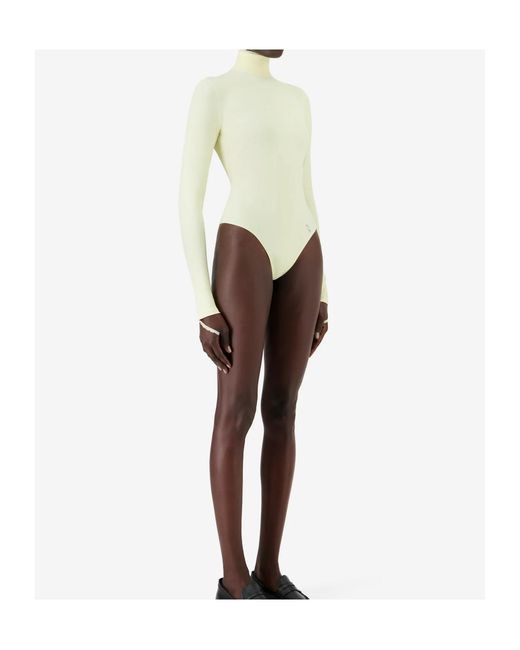 Coperni White Second Skin Bodysuit