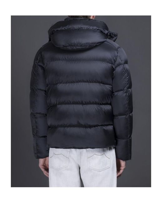 Moorer Blue Nadir-Sh Bomber Jacket for men