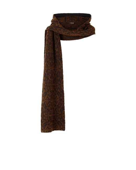Loro Piana Multicolor Gardenia Hooded Scarf