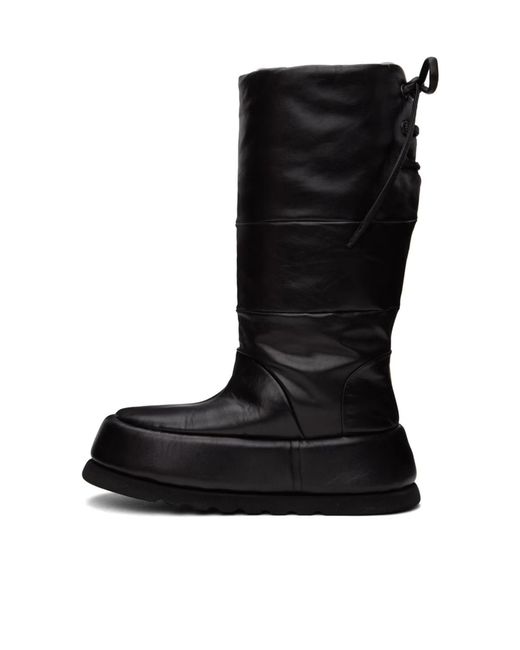 Marsèll Black Bombo Round Head Boots