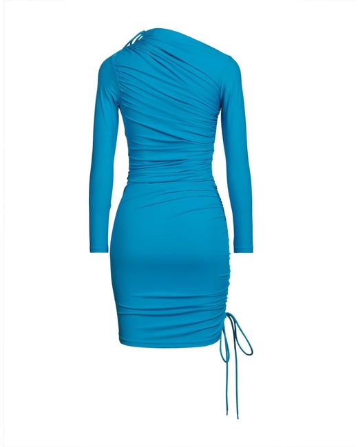 Balenciaga Blue Slim-Fit Dress