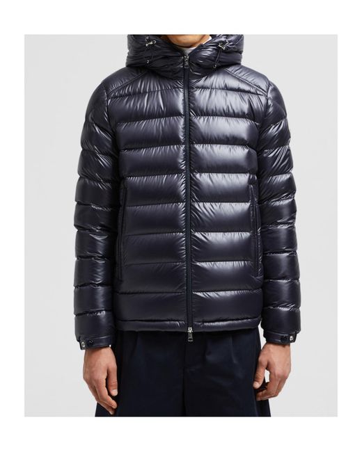 Moncler Black Besines Zip-Up Jacket for men