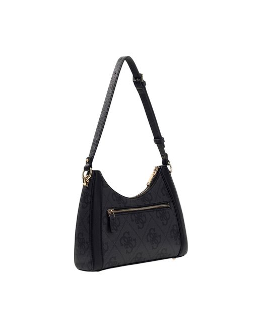 Guess Black Karnilla Logo Shoulder Bag