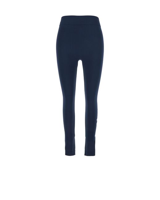 Max Mara Blue Basilea Leggings