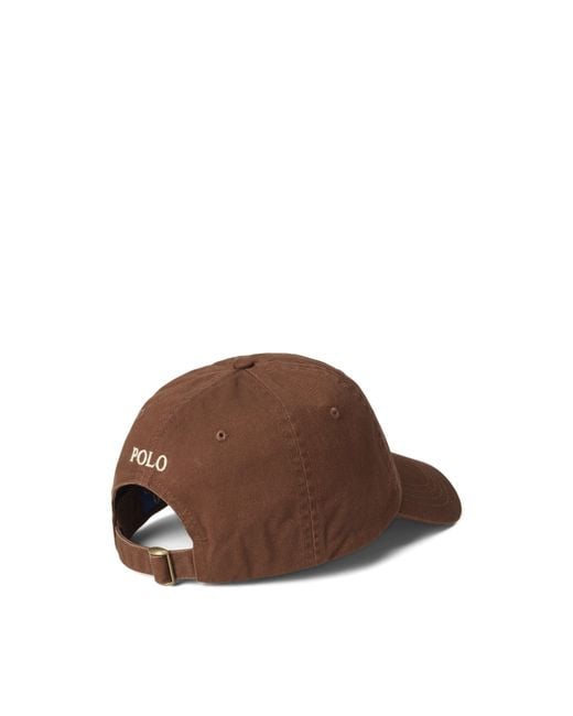Polo Ralph Lauren Brown Sports Baseball Cap