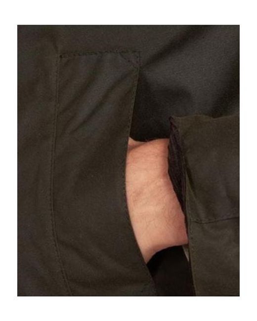 Barbour Brown Ashby Wax Jacket for men