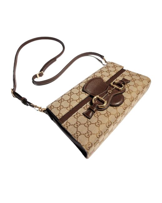 Gucci Metallic Horsebit Ristretto Medium Shoulder Bag