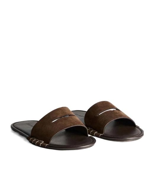 J.W. Anderson White Loafer Mule Slides