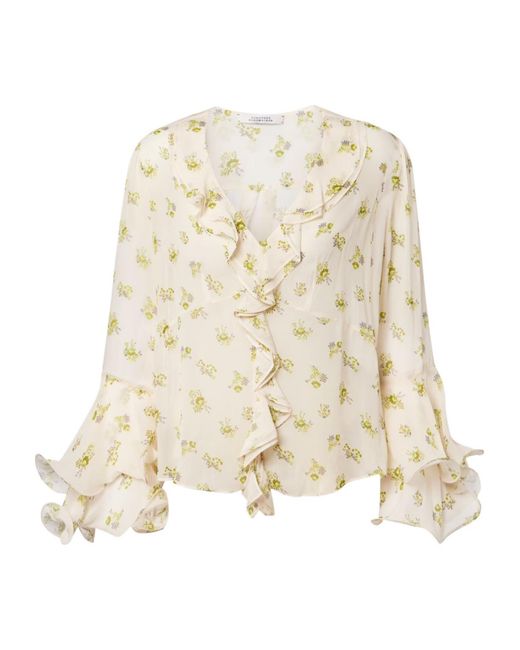 Dorothee Schumacher Natural Floral Georgette Cover-Up