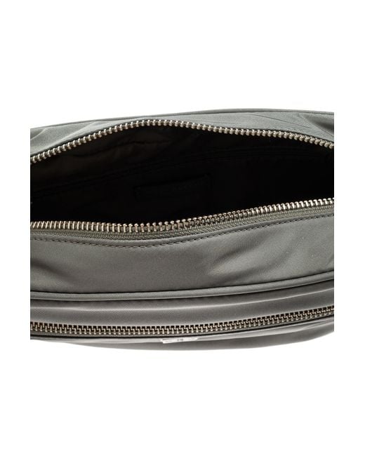 Tory Burch Gray Virginia Zipped Shoulder Bag
