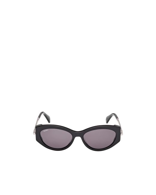 Max Mara White Roquebrune Cat-Eye Frame Sunglasses
