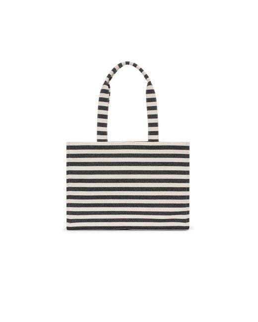 Anine Bing White Lara Tote Bag