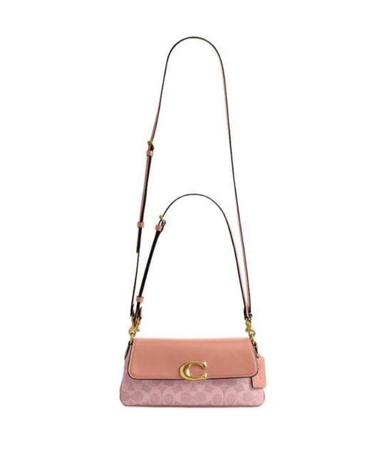COACH Pink Jet 25 Flap Shoulder Bag