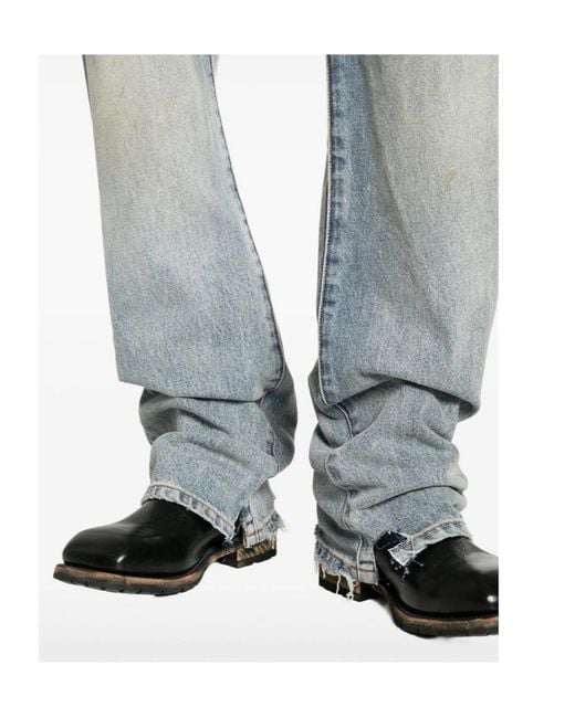 GALLERY DEPT. Blue Belt Loop Jeans for men