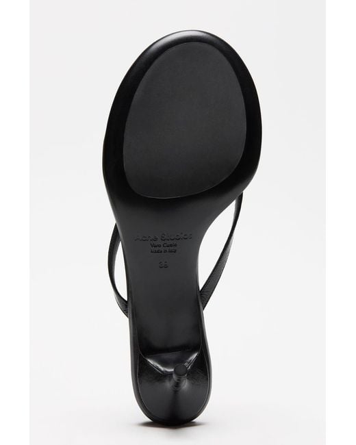 Acne Multicolor Leather Heeled Sandals