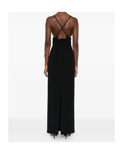 Solace London Black London Milly Maxi Dress