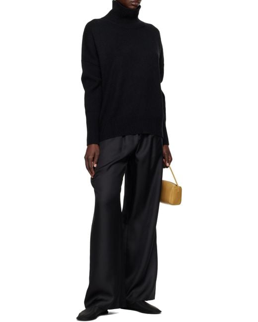 Lisa Yang Blue Turtleneck Sweater