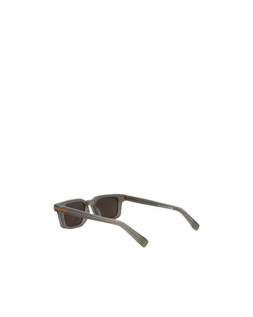 Zegna Multicolor Rectangular Frame Sunglasses for men