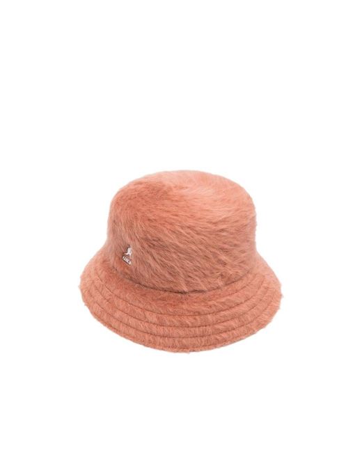 Kangol Pink Logo Fisherman's Hat for men