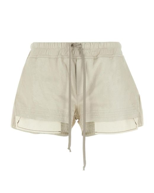 Rick Owens Natural Fog Boxers Shorts
