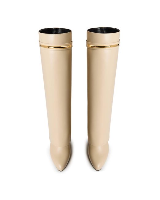 Givenchy White Casual Shark Boots