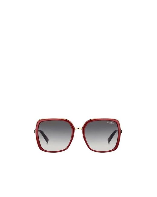 Max Mara White Square Sunglasses