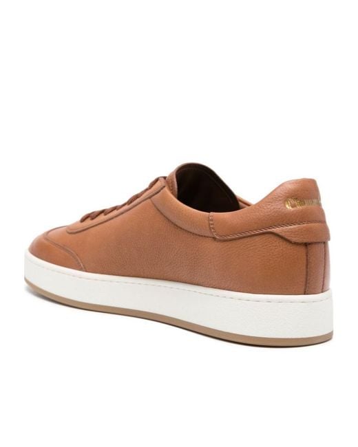 Church's Brown Round Head Low-Cut Skate Shoes for men