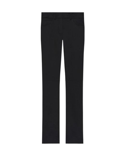 Courreges Black Courrèges Satin Bootcut Pants